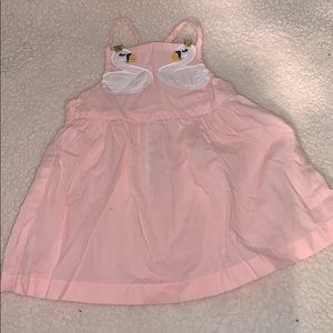 Pink summer baby girl dress